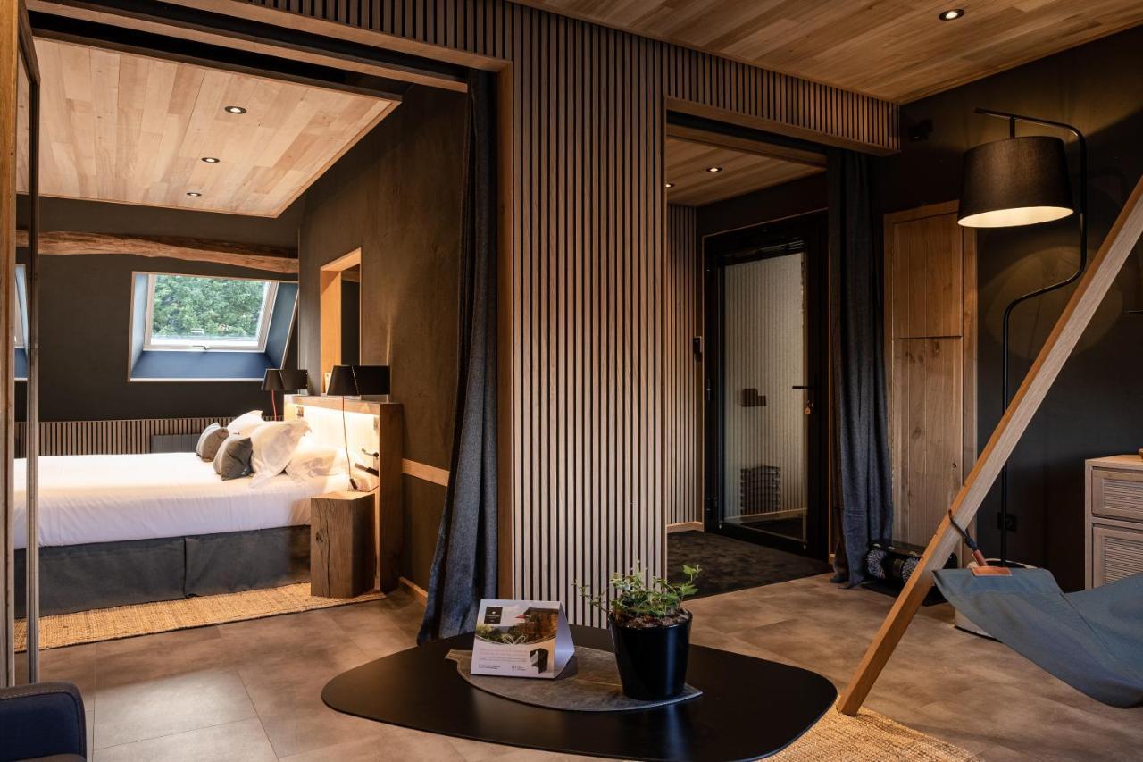 Le Studio Des Pres Verts Suite Design Avec Jacuzzi Privatif Jouey Exteriör bild