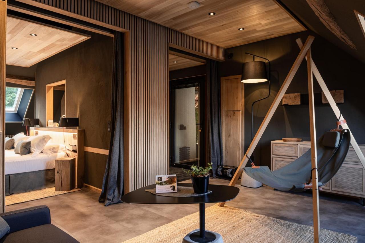 Le Studio Des Pres Verts Suite Design Avec Jacuzzi Privatif Jouey Exteriör bild